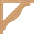 thumbnail image 3 of Ekena Millwork 3 1/2"W x 42"D x 42"H Funston Block Smooth Bracket, Western Red Cedar, 3 of 4
