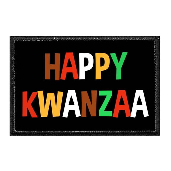 Kwanzaa Greetings - Removable Patch