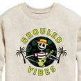 thumbnail image 3 of The Nightmare Before Christmas - Ghouled Vibes  - Toddler And Youth Crewneck Fleece Sweatshirt, 3 of 5