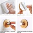 thumbnail image 4 of Self-adhesive Hooks 304 Stainless Steel & Bamboo Robe Hooks Wall Hooks, Kitchen Towel Rack Robe Hooks, No Drilling Bathroom Kitchen Office Hooks (adhe, 4 of 4