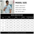 thumbnail image 7 of HAOMEILI Mens Short Sleeve Casual Button Down Shirts Summer Untucked Dress Shirts with Pocket, 7 of 7