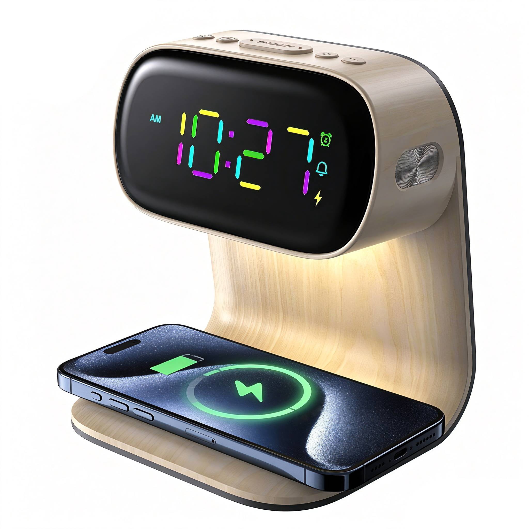 Sangean RCR-20 Digital AM FM-RDS Bluetooth Clock Radio with USB
