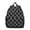 Geometric Square Black, variant on Geometric Square Black Pattern Backpack for School, Cute School Bag with Adjustable Shoulder Straps and Padded Back, 13.8"x11.4"x6"