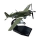 thumbnail image 2 of Simulación 1:72 P51B Modelo de avión Juguetes en miniatura Ornamento Regalo Decoración de mesa con base de exhibición para estantería Oficina Gabinete Hugo Avión fundido a presión, 2 of 10