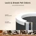 thumbnail image 4 of Provirtec Pawtent AP-12 Air Purifier Replacement Filter, Medical-Grade H13 True HEPA & Pet Odor Eliminator, 5-Stage Filtration for Pet Dander & Allergies, Includes 2 Washable Pre-Filters, 4 of 8