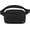 Black Polyester, variant on Nylon Fanny Pack Belt Bag for Women with 5 Zipper Pockets, Black | Nylon belt bag with five zippered pockets, a dedicated card slot and an adjustable strap for crossbody or waist wear