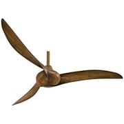 Minka Aire Fans - Wave - Ceiling Fan in Contemporary Style - 12.5 inches tall by