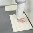 thumbnail image 4 of Baohd 1/2/3 Chenille Kitchen Rug Anti-slid Bottom Quick-drying Good Stepping Feeling Black 1 Pc, 4 of 6