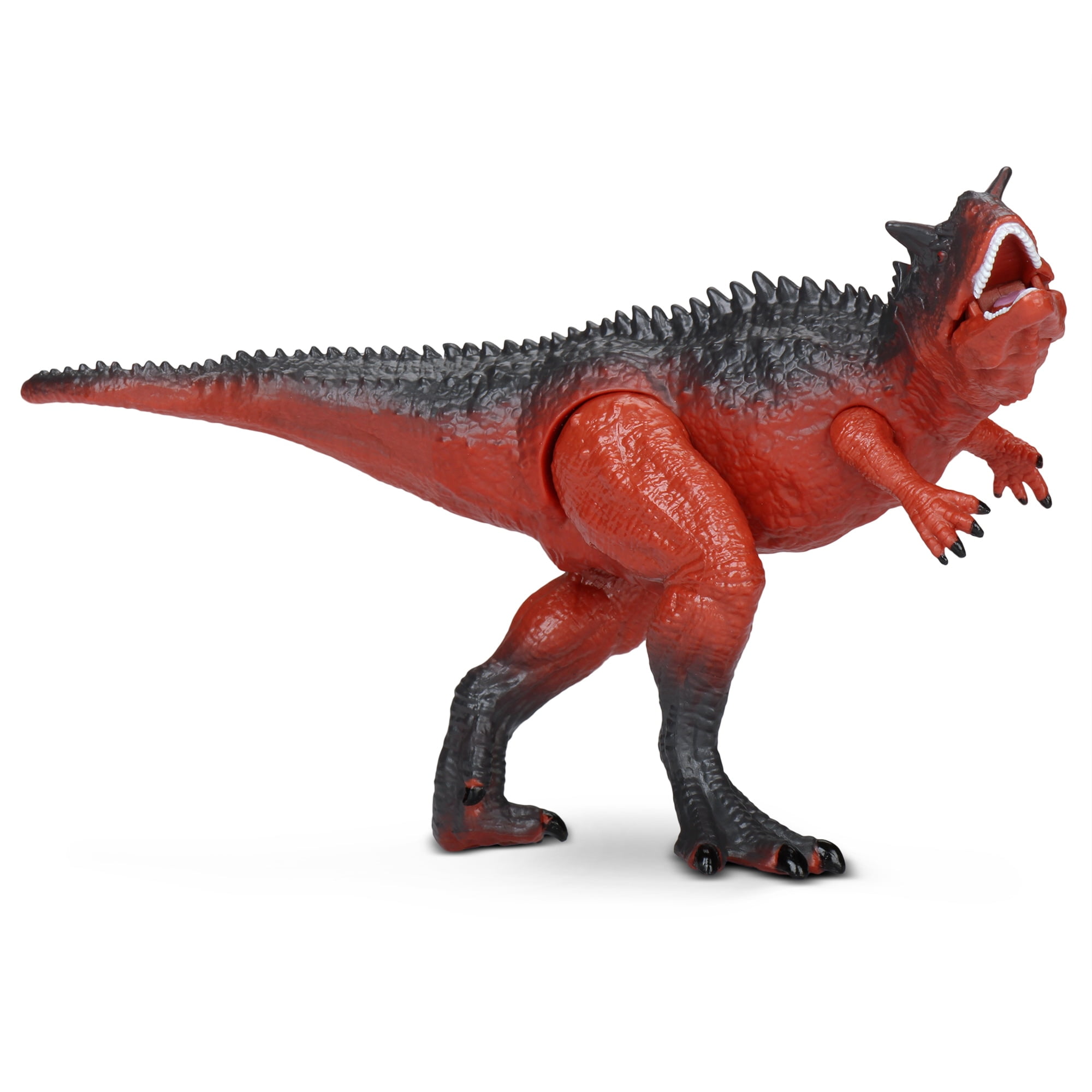 Dinosaur Attack 7 Figures Set - T Rex, Carnotaurus, Velociraptor