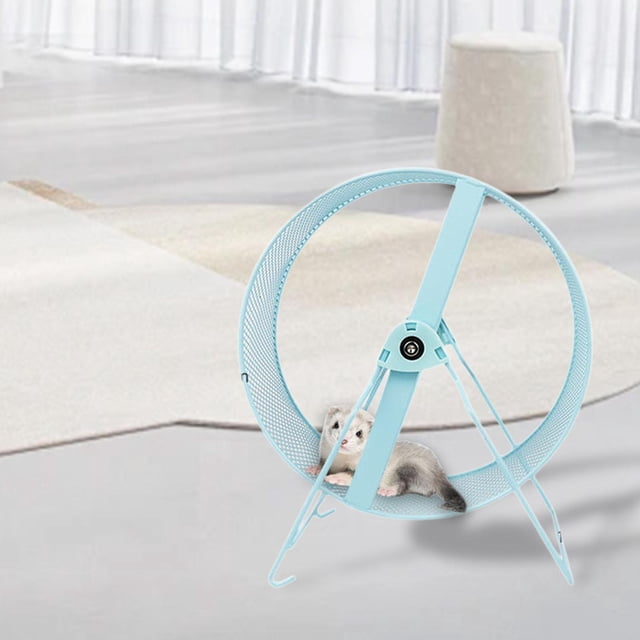 Hámster de hámster enano Wheel Hámster Rueda de joggando Hámster Rueda deportiva Reducción de aburrimiento para hámsters Pets pequeñas planeador de 25 cm