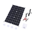thumbnail image 3 of 30W D C 9V/18V Flexible Solar Panel with 20A L-ED, 3 of 8