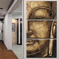 thumbnail image 3 of 3 Piezas de de Pared al , Pintura de Serie para Decoración , oficinas, Galería, Bar 5 Buda (juego de 3 piezas) Soledad Pintura de pared, 3 of 6