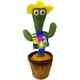 thumbnail image 1 of Electric Cactus Plush Toy with 120 English Songs Funny Singing Dancing Cactus Toy Gifts for Kids, 1 of 4