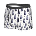 thumbnail image 2 of Naloa Blue Leaves Print Mens Underwear - Boxers for Men, Classic Briefs for Men, 2 of 9