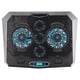 thumbnail image 3 of Almohadilla de refrigeración para ordenador portátil, 5 ventiladores, disipación de calor rápida, soporte multiángulo, iluminación RGB, soporte enfriador para portátil de bajo ruido, 3 of 5