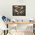 thumbnail image 5 of Naloa Koi Fish Tranquility Print Canvas Bathroom Wall Art,Bathroom Wall Art Decoration, Canvas Poster Prints,Decorative Paintings for Living Room, Bathroom, Kids Room, 5 of 6