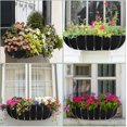 thumbnail image 4 of NOGIS Planter Basket Liners-3pcs 24 Inch Flower Basket Trough Liner | Planter Replacement Liners, Breathable Planter Basket Liners, for Indoor Outdoor Plants Vegetable Flowers Pot, 4 of 7
