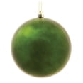 thumbnail image 1 of Vickerman N596064S 2.4 in. Moss Green Shiny Christmas Ornament Ball - 60 per Box, 1 of 1