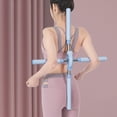 thumbnail image 1 of Posture Correcteur Bâtons de yoga stretching Outil Rétractable Conception pour Adulte et Enfant Dos Corset Posture Correcteur (Bleu), 1 of 8