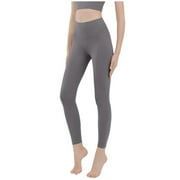 biudgviw Leggings for Women Skinny Pull on High Waisted Workout Yoga Pants Stretch No See Through Butt Lifting Train Leggings for Cycling
