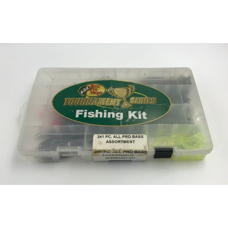 Bass Pro Shops Tournament Series Fishing Assortment Kit Lures Worms