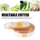 thumbnail image 3 of Picador De Alimentos, Cuchillas Incisivas Cortador De Verduras Resistente Multiusos Con Cesta De Drenaje Para Cortar En Cubitos, 3 of 7