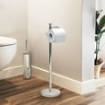 thumbnail image 5 of Gatco 1435C Free Standing Toilet Paper Holder 23.68", Chrome, 5 of 5