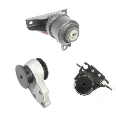 Ford Motor Mounts MaxBene Fits: 2001-2004 Ford Escape 2.0/3.0L Engine Motor & Trans. Mount Set 3PCS YL8Z-6068-AA, 3L8Z-6038-EA, 3L8Z-6038-EA, 3056, 3057, 3037 ()