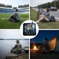 thumbnail image 6 of Wolf Indian Dream Starry Foldable Seat Cushion for Bleachers, Stadium Seats, Camping & Outdoor Events, Portable Lightweight Pad with Carabiner, 6 of 6