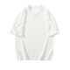 thumbnail image 1 of Playeras Elvqul de Hombre Casual Blanco sin Estampado Manga Corta Cuello V, 1 of 3