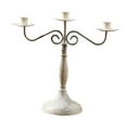 thumbnail image 4 of Zxpjkyu Multi Arm Candelabra Candelabrum Home Kitchen Dining Room Candlestick Holder White with 3 Arms, 4 of 9