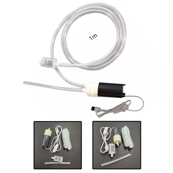 US Electric Wines Pump Water Liquid Transfer Pump Portable Liquor Suction