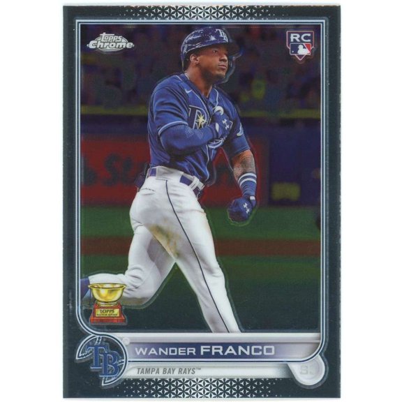 MLB 2022 Topps Chrome Rookie Wander Franco Trading Card (Topps All-Star) #35