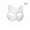 B, variant on JoyMoreHome 9Pcs Cat Mask Masks White Cat Masks Blank Mask Unpainted Animal Half Facemasks DIY Paint Masquerade Mask Costume Prop for Carnival Cosplay Dance Party Favors