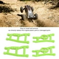 thumbnail image 4 of RC Front Rear Suspension Arm Kit, Exquisite Appearance Plastic Material Easy To Install RC Swing Arm Kit  For RC Car Orange,Green, 4 of 8