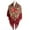 Wine, variant on Women's Fashion Shawls Scarves with Tassel Traditional Russian Style and Ukrainian Style Scarves Shawls
