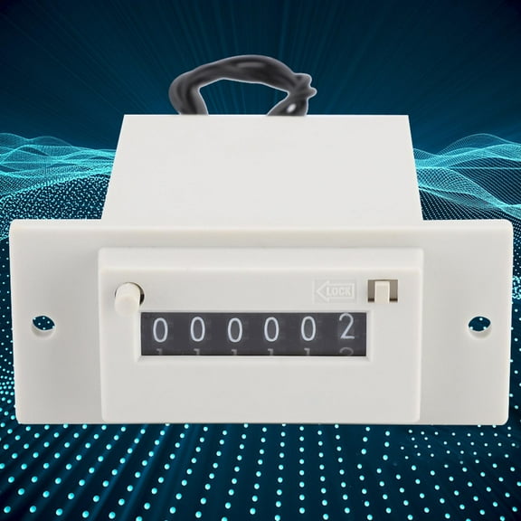 CSK6-YKW Electromagnetic Counter 6 Digit Electronic Pulse DC 12V