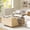 Natural, variant on Danniu Lift Top Coffee Table, Wood Square Coffee Table with Storage, Farmhouse Coffee Tables with Hidden Storage Compartment, Center Table with Lifting Tabletop for Living Room, Home Office, Walnut