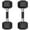 10 lb, Pair, variant on PAPABABE Hex Dumbbell 17.5 lb Set of 2 with Rubber Grip, Odorless Rubber Coated Weight Fixed Dumbbells Set of 2, Weights for Women at Home, Hand Weights for Home Gym & Strength Training