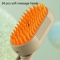 thumbnail image 6 of Chevaroo Horse Steam Brush, One-Click Spray Brush, Horse Hair Removal and Grooming Tool with 3 In 1 Function for Cleaning Pet Hair (Khaki+White), 6 of 8