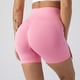 thumbnail image 3 of Pantalones cortos de entrenamiento ANGGREK transpirables rosa cintura alta, 3 of 8