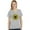 Gray, variant on Sunflower Shirt for Women Girls Summer Cute V-Neck Fitted Women T-Shirt Medium Black