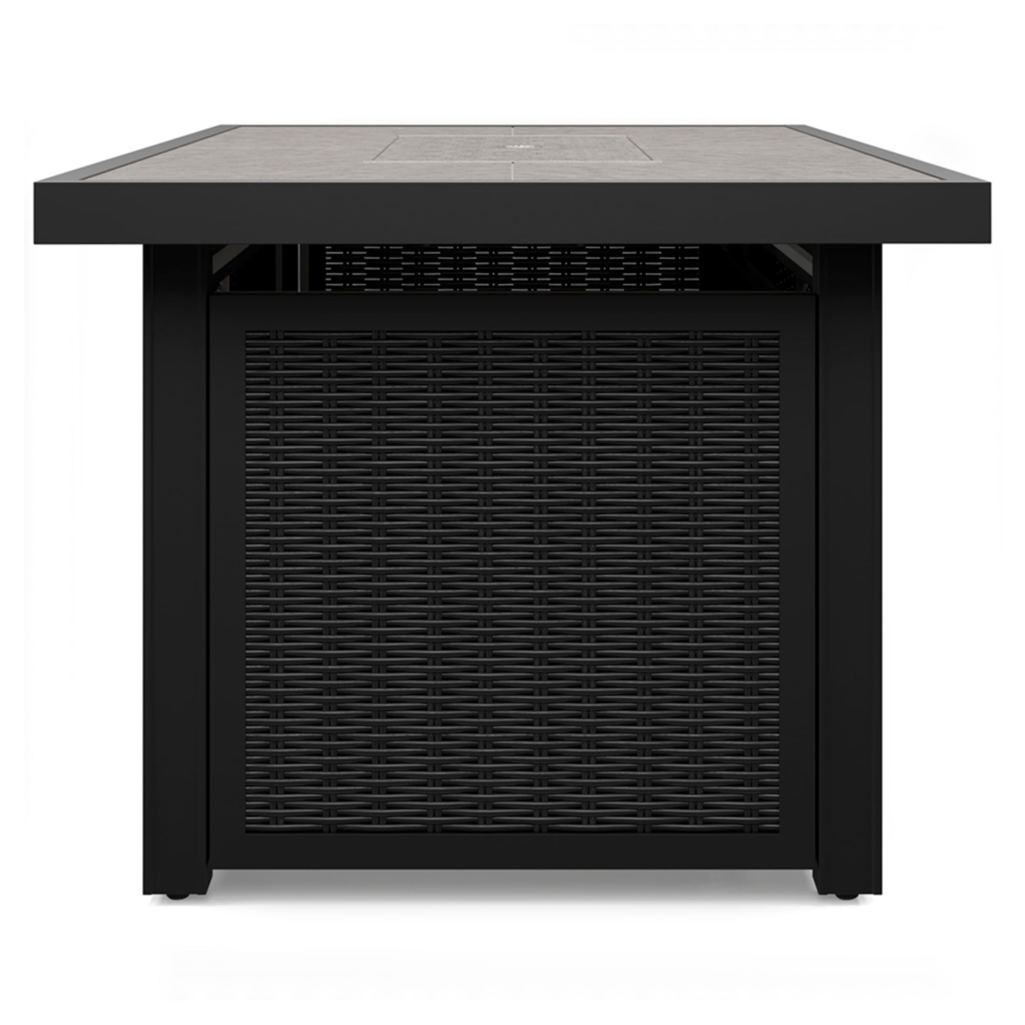 Signature Design by Ashley Beachcroft Black & Gray Outdoor Fire Pit Table