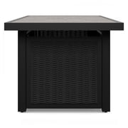 Signature Design by Ashley Beachcroft Black & Gray Outdoor Fire Pit Table