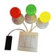 thumbnail image 5 of Tablero sensorial, juguete sensorial, desarrollo, aprendizaje temprano, accesorios para tableros de actividades rojo amarillo verde, 5 of 9