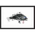thumbnail image 2 of "Bass Yeux Bleus" Framed Painting Print, 2 of 4