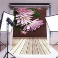 thumbnail image 2 of ABPHOTO Polyester Beautiful Flower Photo Background for Baby photo studio Retro Photography Backdrops Wood Floor 5x7ft, 2 of 4