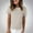 White, variant on 2025 Plus Size Solid Shirts for Women Crew Neck Casual Summer Tees Short Sleeve Fashion Pullover Tops for Daily Home