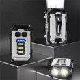 thumbnail image 3 of 900 LM LED Flashlight Porte-Clés USB Rechargeable Mini Flashlight Lumière de Travail Poche Nouvelle Arrivée, 3 of 4