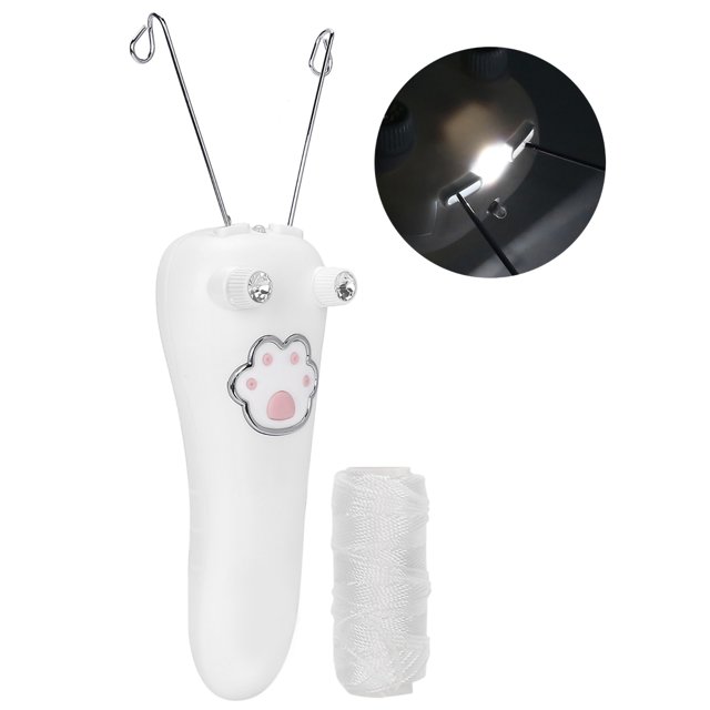Non- Electric Epilator, Cotton Thread Epilator, Safe Face For Woman Pink,White